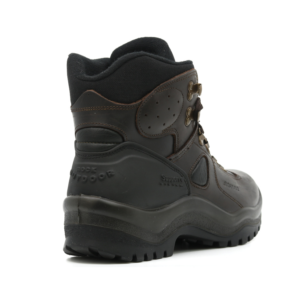 detail GRISPORT Sherpa braune Herren-Leder-Outdoorschuhe mit Gritex® Membran