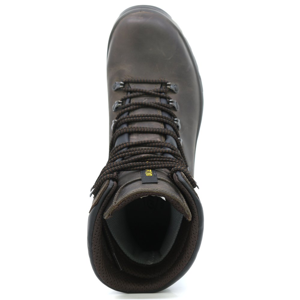 detail GRISPORT Dobermann braune Herren-Wanderschuhe, hohe Outdoor-Schuhe, Spo-Tex-Memb