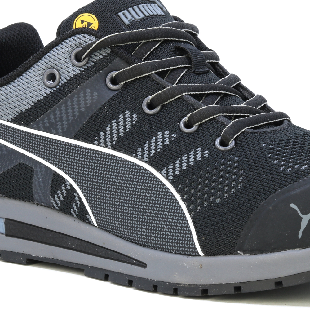 detail PUMA Elevate Knit low S1P ESD HRO Sicherheitsschuhe