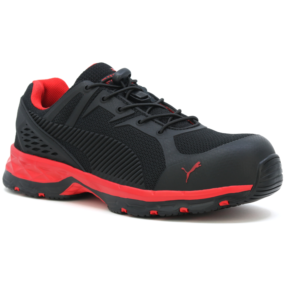 detail PUMA Fuse Motion 2.0 red low S1P ESD HRO Sicherheitsschuhe