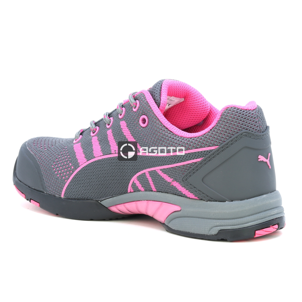 detail PUMA Celerity Knit Pink Low S1 HRO SRC Sicherheitsschuhe