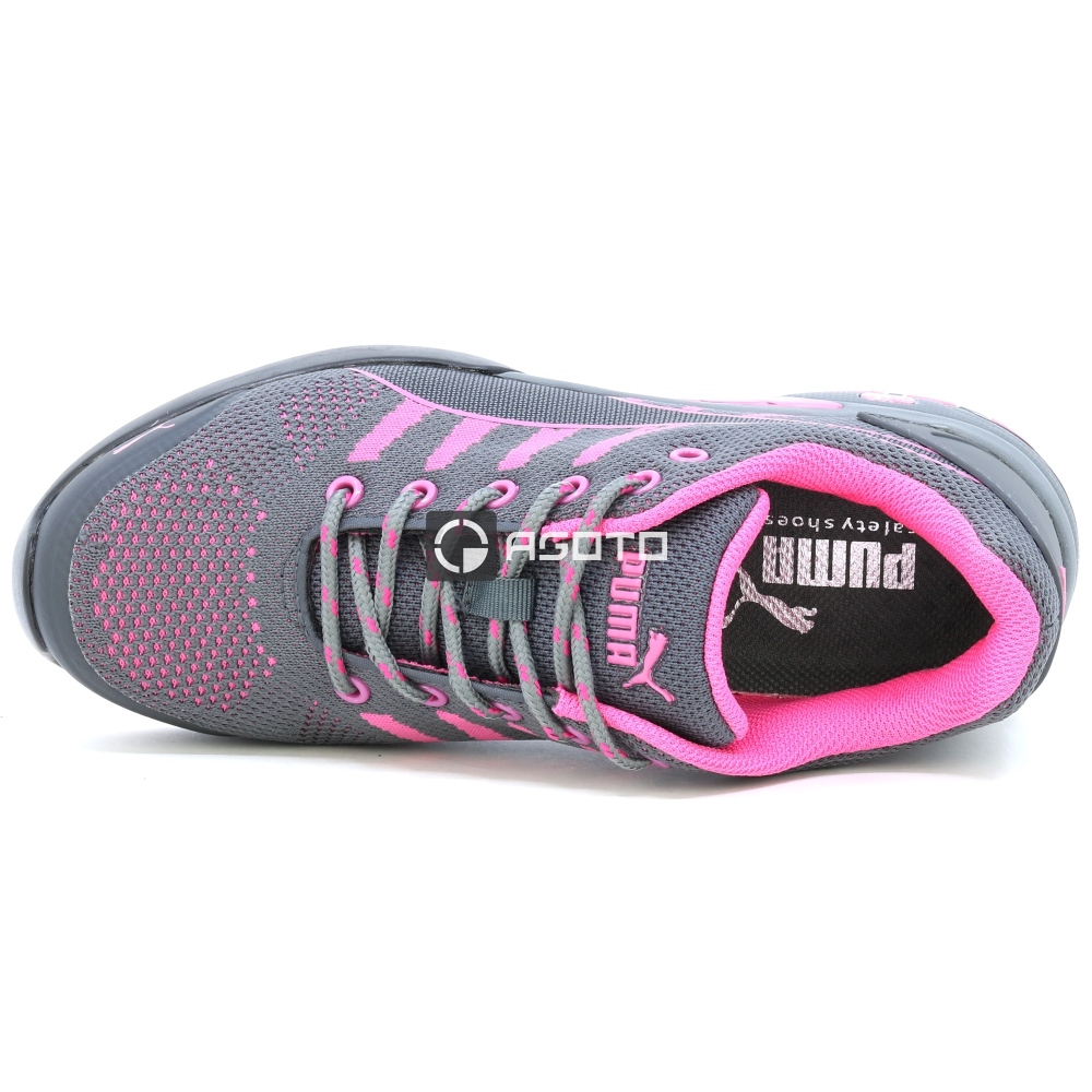 detail PUMA Celerity Knit Pink Low S1 HRO SRC Sicherheitsschuhe