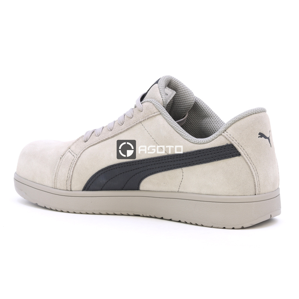 detail Sicherheitsschuhe PUMA Iconic low S1P ESD stone