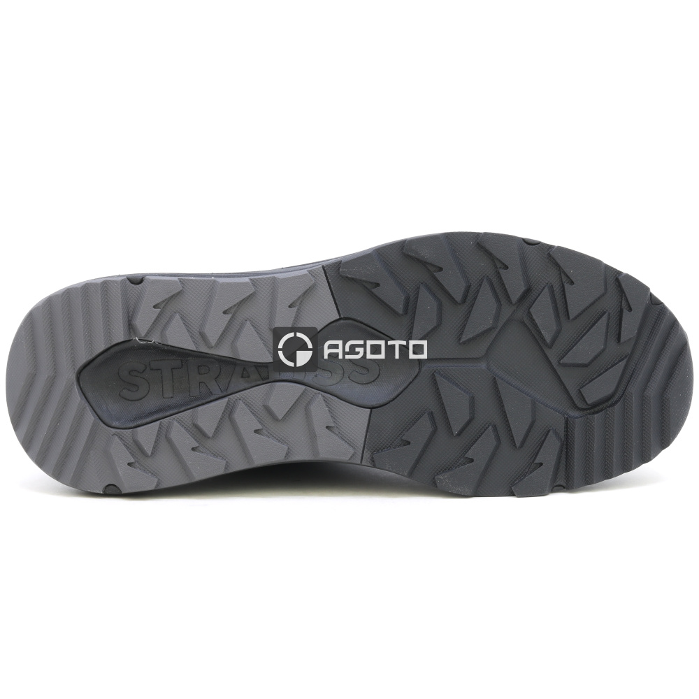 detail Engelbert Strauss Harlem S6 Low schwarze Herren Arbeitsschuhe für maximalen Komf