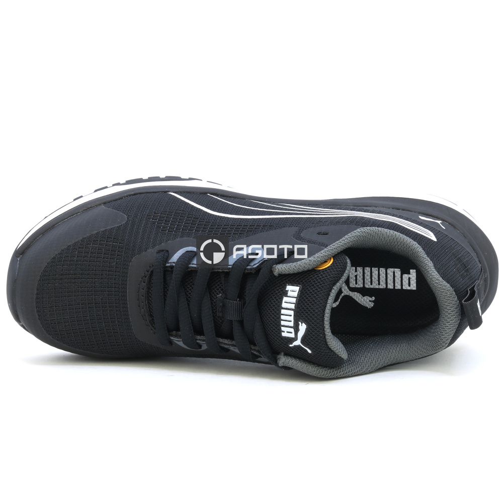 detail PUMA Celerity S1P ESD Arbeitsschuh Halbschuh schwarz leicht, bequem und atmungsa