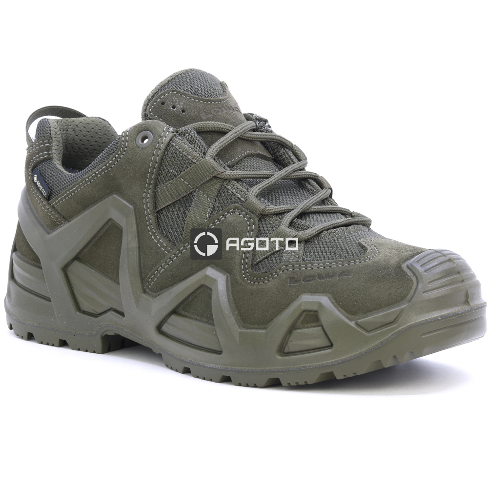 detail LOWA Zephyr MK2 GTX Lo olivfarbene Herren Outdoor-Schuhe mit Gore-Tex® Membran