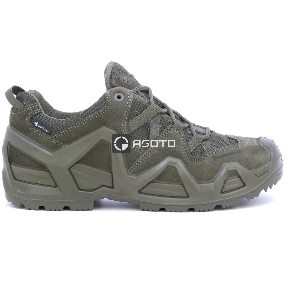 detail LOWA Zephyr MK2 GTX Lo olivfarbene Herren Outdoor-Schuhe mit Gore-Tex® Membran