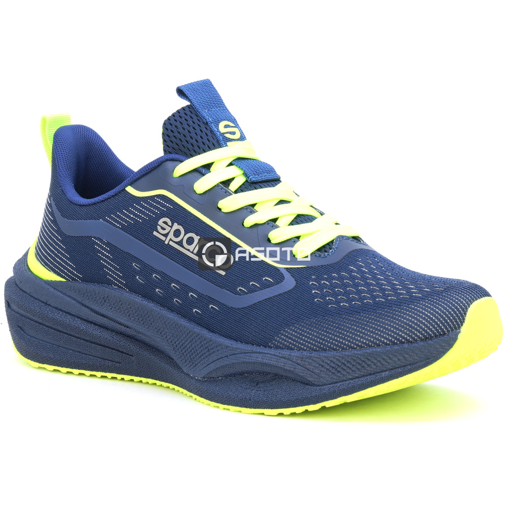 detail SPARCO Gus O1 blaue Herren leichte Arbeitsschuhe mit weichem Auftritt