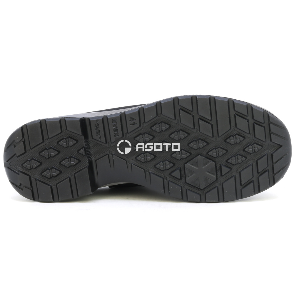 detail UVEX Trend 2 low S3S schwarze Herren Leder leichte und bequeme Arbeitsschuhe, We