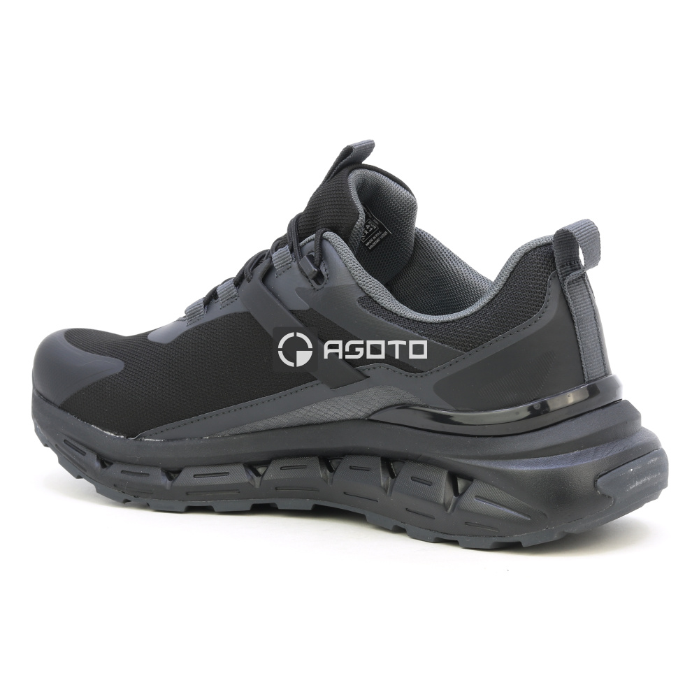 detail SPARCO Sisteron O2 schwarze Herren Arbeitsschuhe, leicht und weich beim Gehen