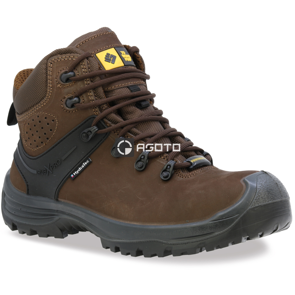 detail Sicherheitsschuhe TOWORKFOR Hiker Brown S3 + Membran Hydratec