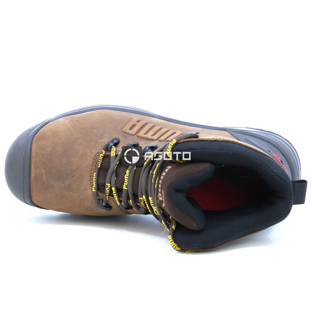 detail Sicherheitsschuhe PUMA Iron HD Brown Mid S3