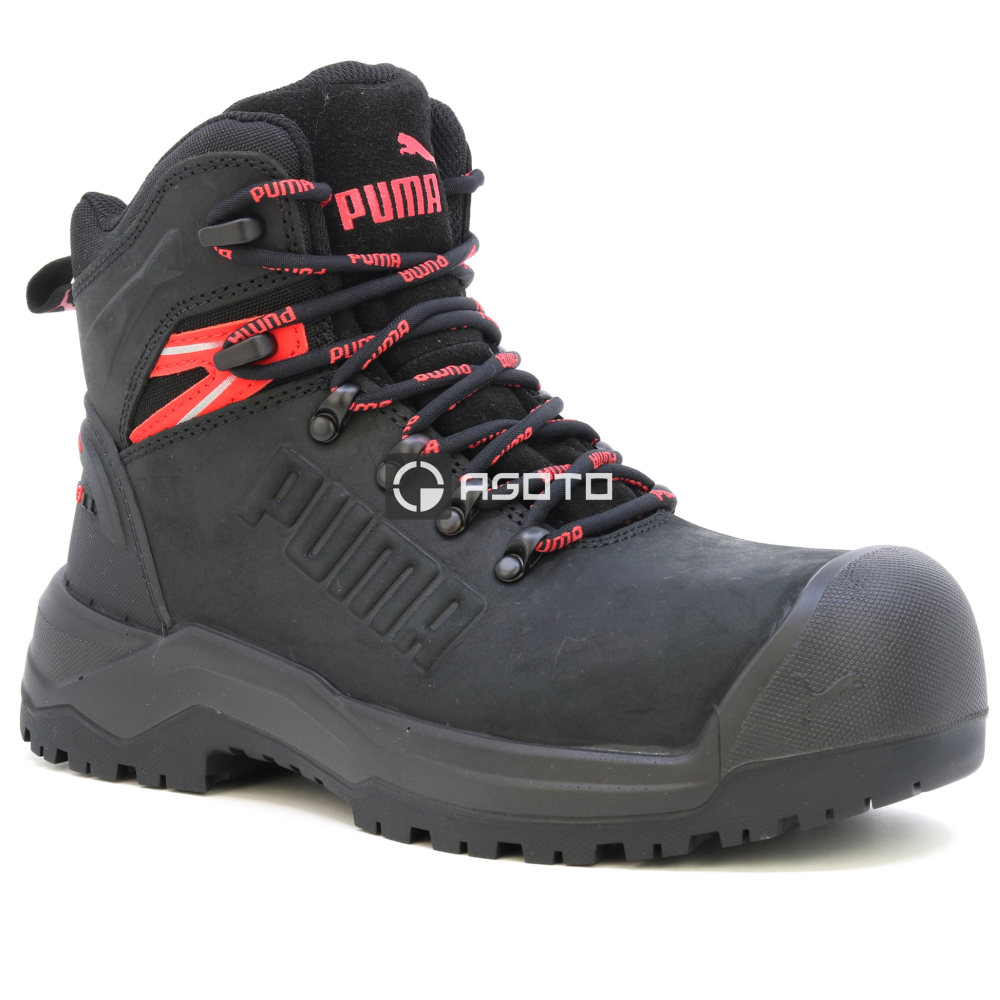 detail Sicherheitsschuhe PUMA Iron HD BLK Mid S3