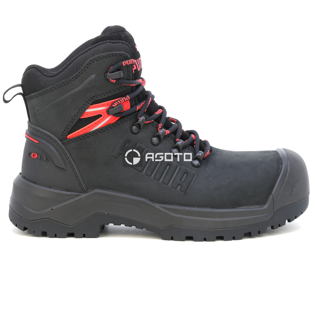 detail Sicherheitsschuhe PUMA Iron HD BLK Mid S3