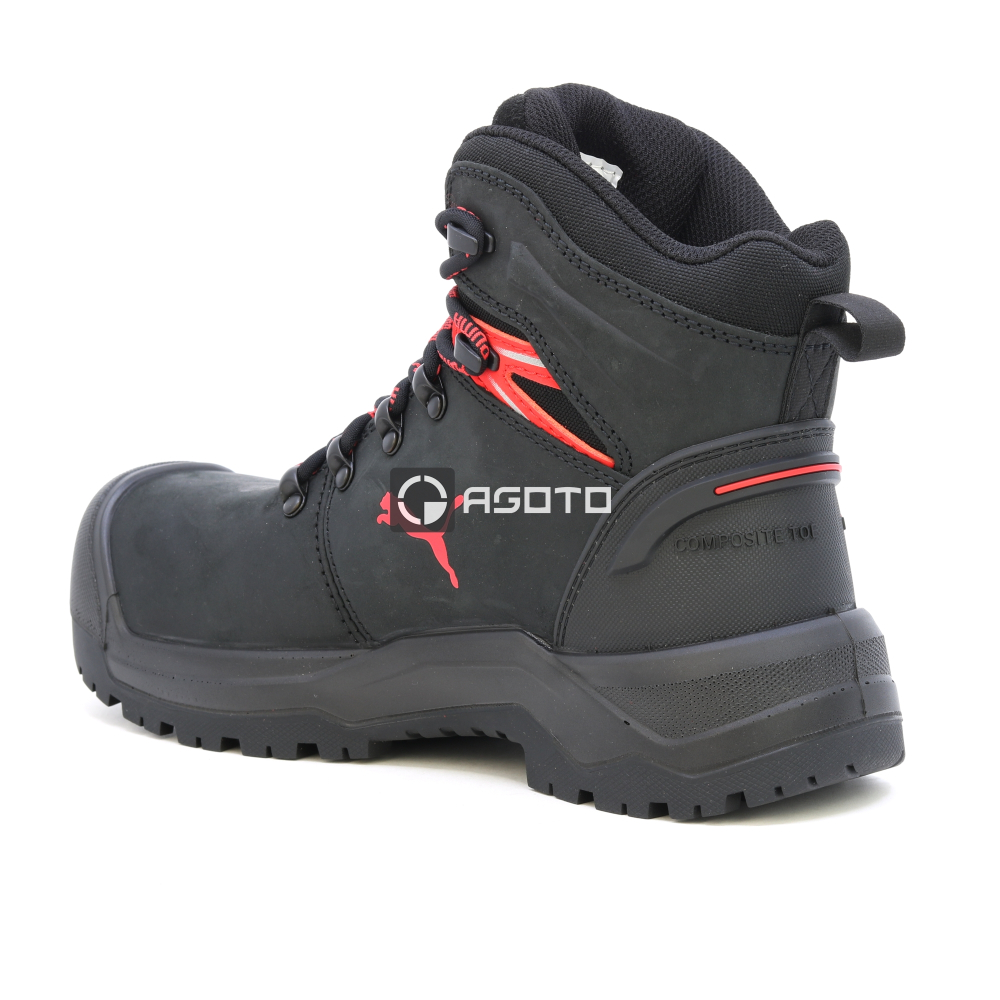 detail Sicherheitsschuhe PUMA Iron HD BLK Mid S3