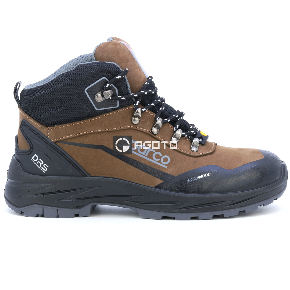 detail Sicherheitsschuhe SPARCO Valley O6 BRW + DRS membrane
