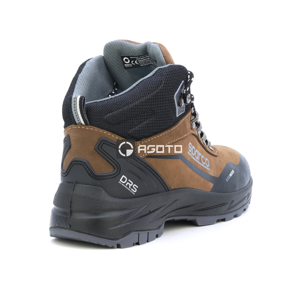 detail Sicherheitsschuhe SPARCO Valley O6 BRW + DRS membrane