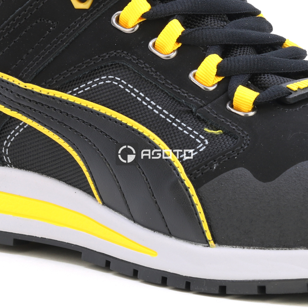 detail Sicherheitsschuhe PUMA Crosstwist Black Mid SB