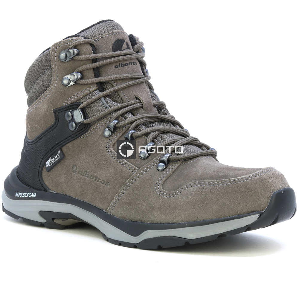 detail ALBATROS Trento MID O2 brauner Herren Leder Arbeitsschuh mit CTX Membran