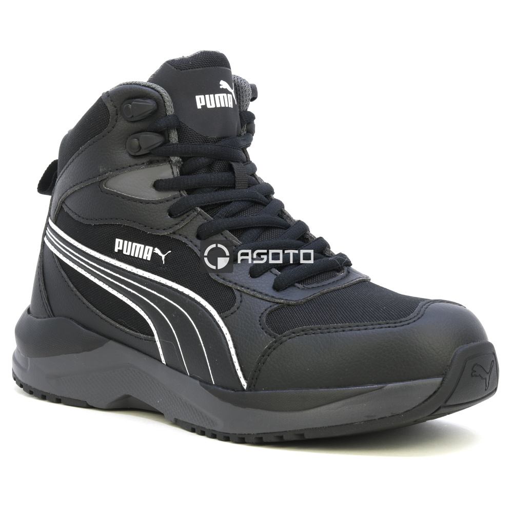 detail PUMA Shift Mid S3S schwarze Herren-Sicherheitsstiefel