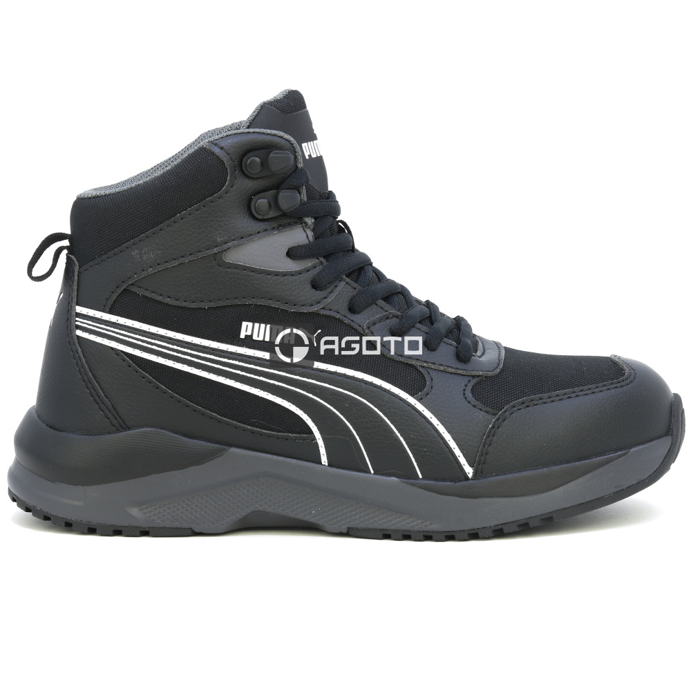 detail PUMA Shift Mid S3S schwarze Herren-Sicherheitsstiefel