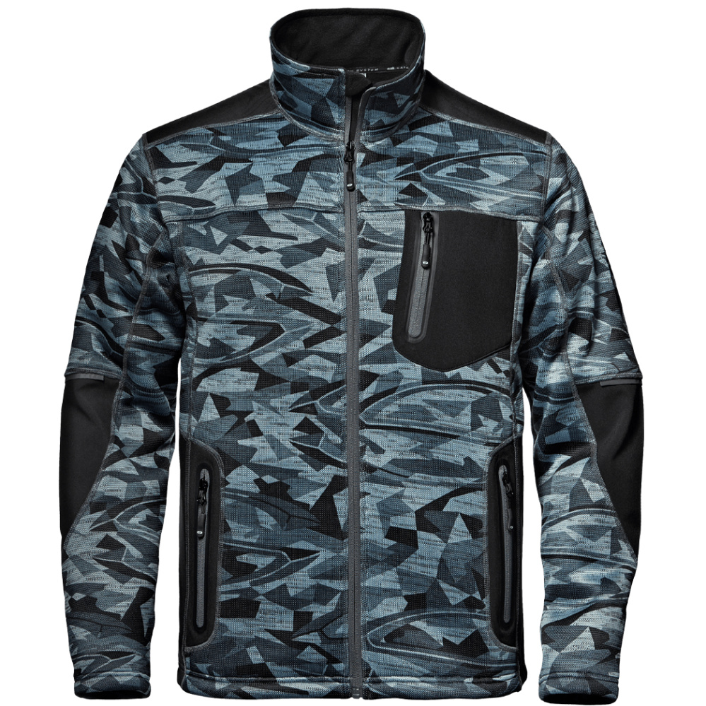 detail Jacke SIR Fighter camo premium softshell