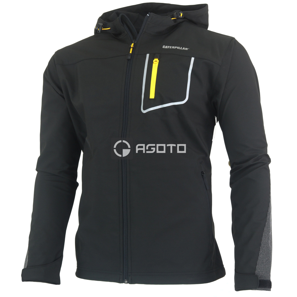 detail Jacke Softshell CATERPILLAR Capstone