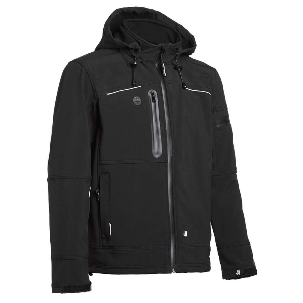 detail Softshell Jacke NORTH WAYS Flores Stretch