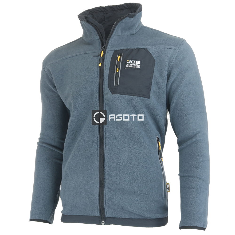 detail Jacke JCB Trade Full Zip Polar