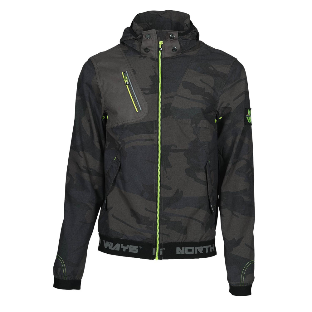 detail Jacke NINE WORTHS Irons Stretch