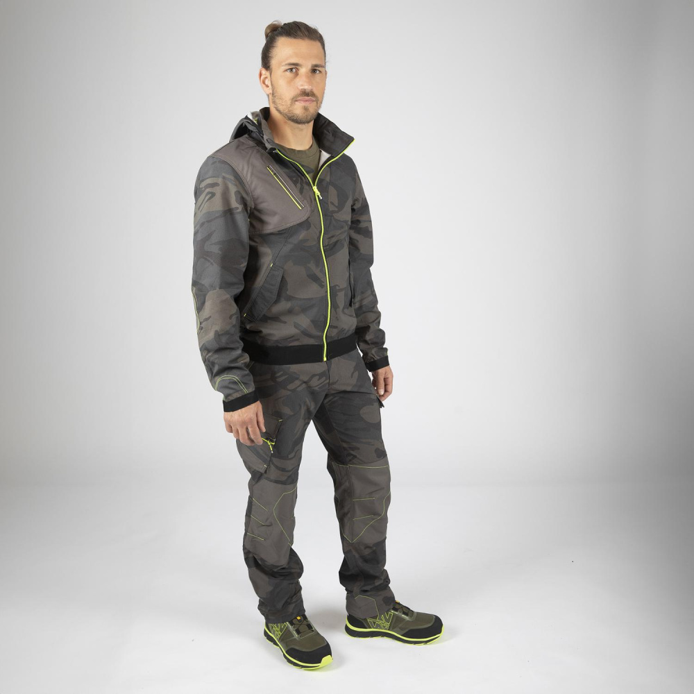 detail Jacke NINE WORTHS Irons Stretch