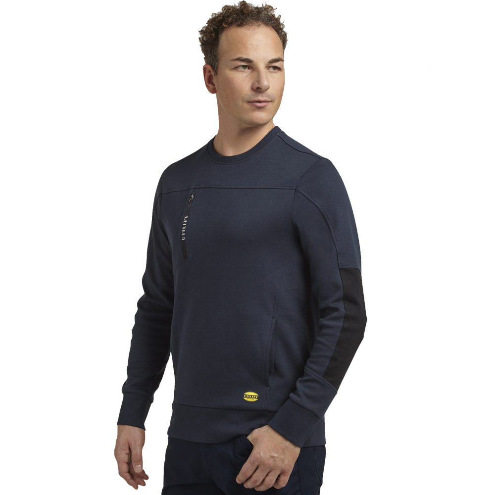 detail Herren Sweatshirt DIADORA Crew Litework
