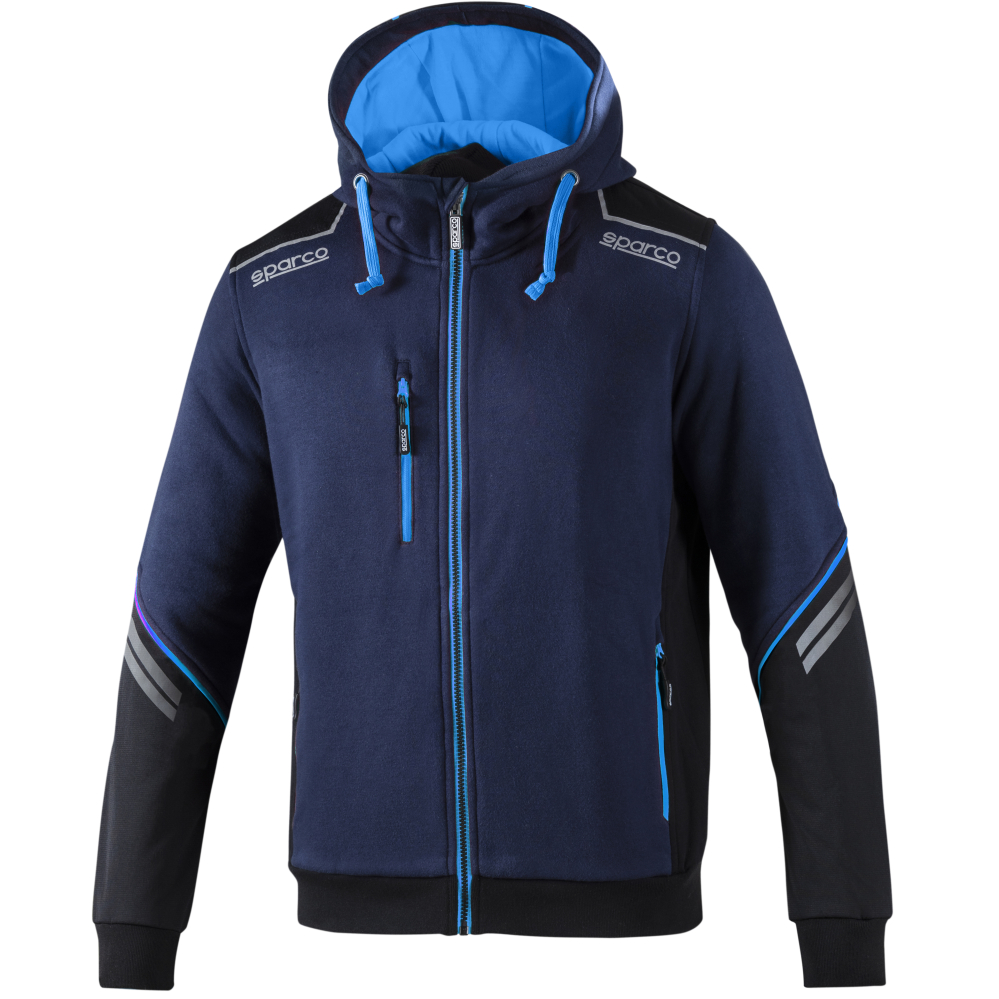 detail Sweatshirt SPARCO Tech Hooded Full Zip