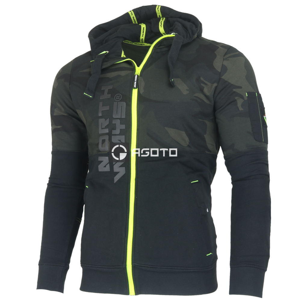 detail Herren-Sweatshirt NORTH WAYS Daro Camo