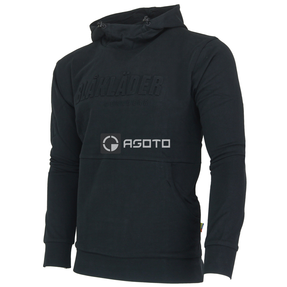 detail Herren-Sweatshirt BLAKLADER Sweden 3D Logo 100% cotton