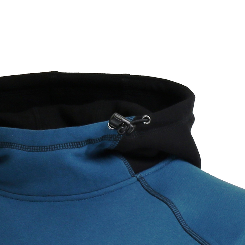 detail Asoto Vindel blaue Herren-Baumwoll-Sweatjacke 280 g, hochwertiges und strapazier
