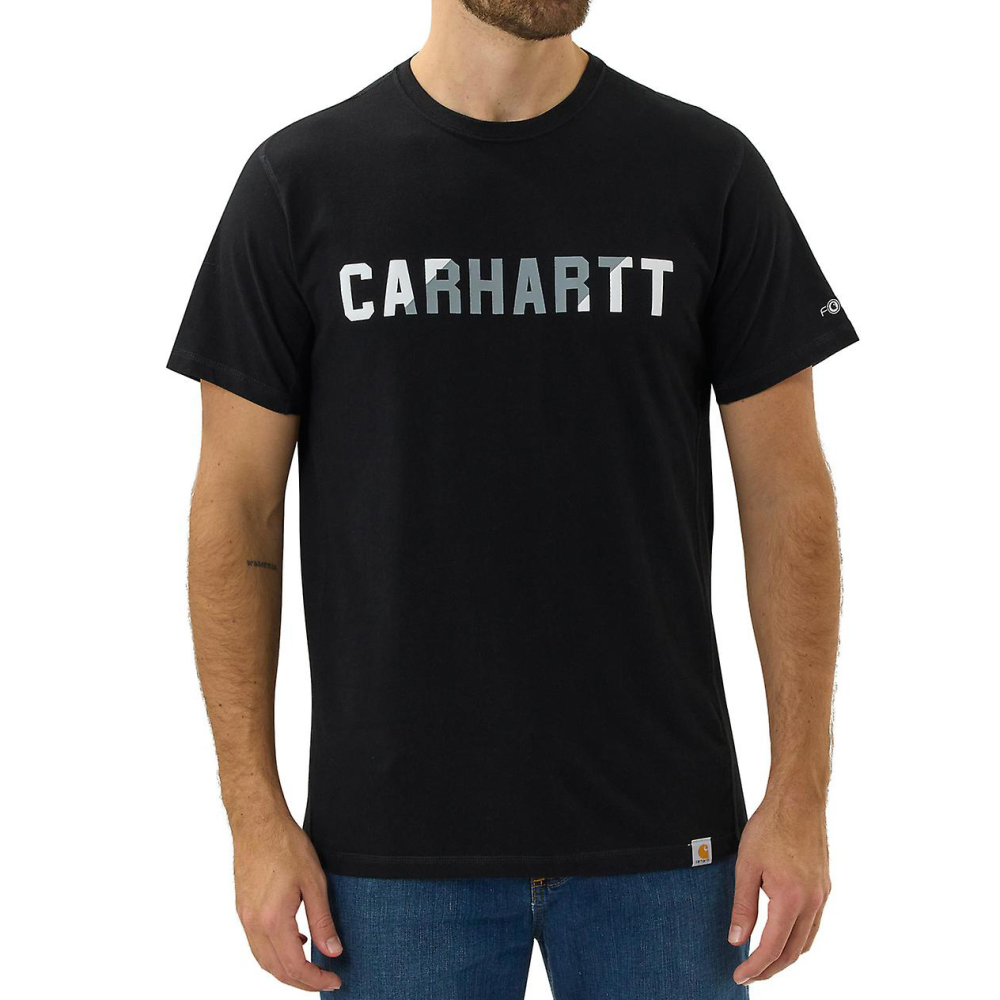 detail T-Shirt CARHARTT Force Flex Block