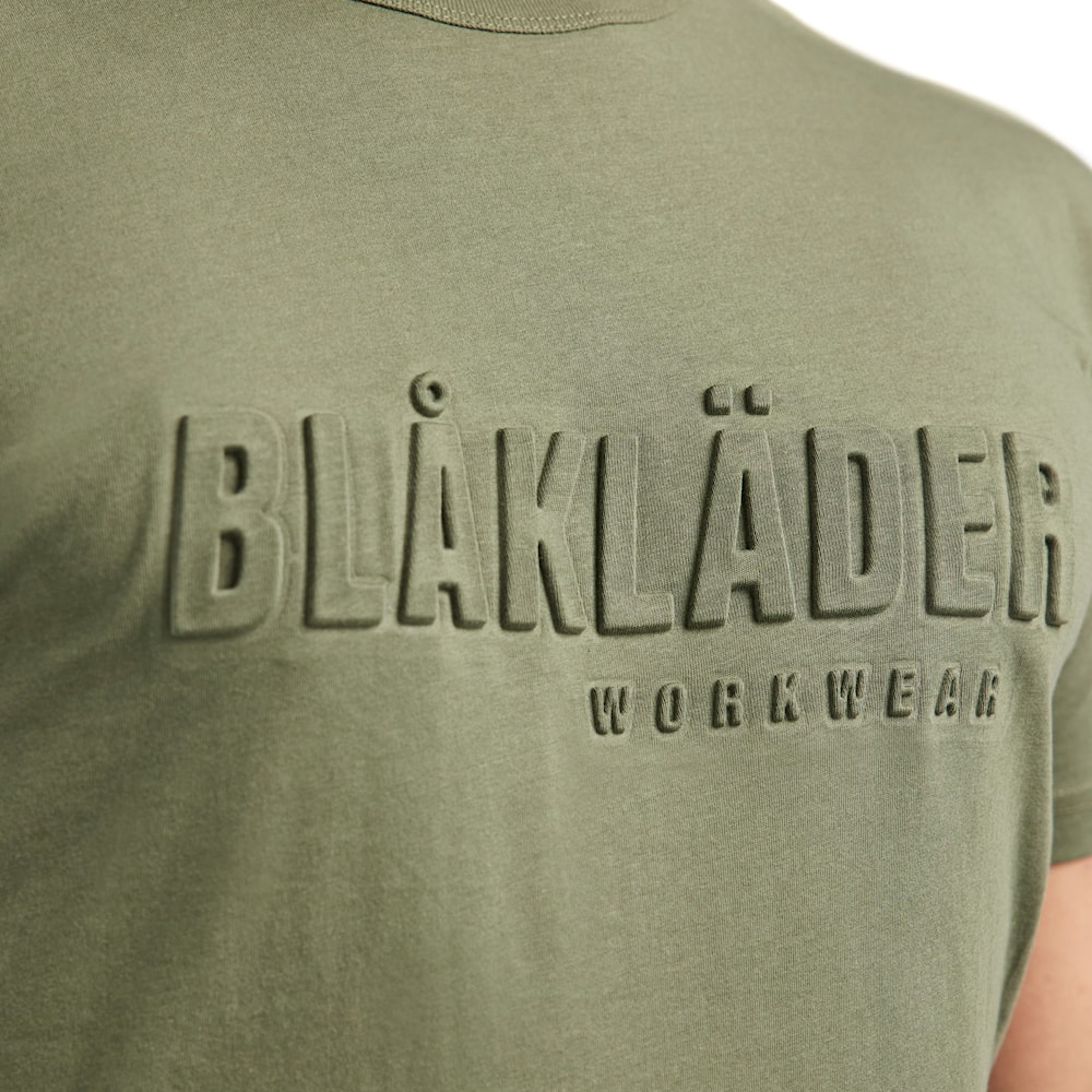 detail T-shirt BLAKLADER 3D Logo 100% cotton