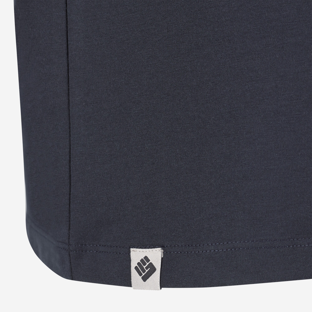 detail TOWORKFOR Fast-Dry blaues Herren T-Shirt, schnelltrocknend für hohen Komfort