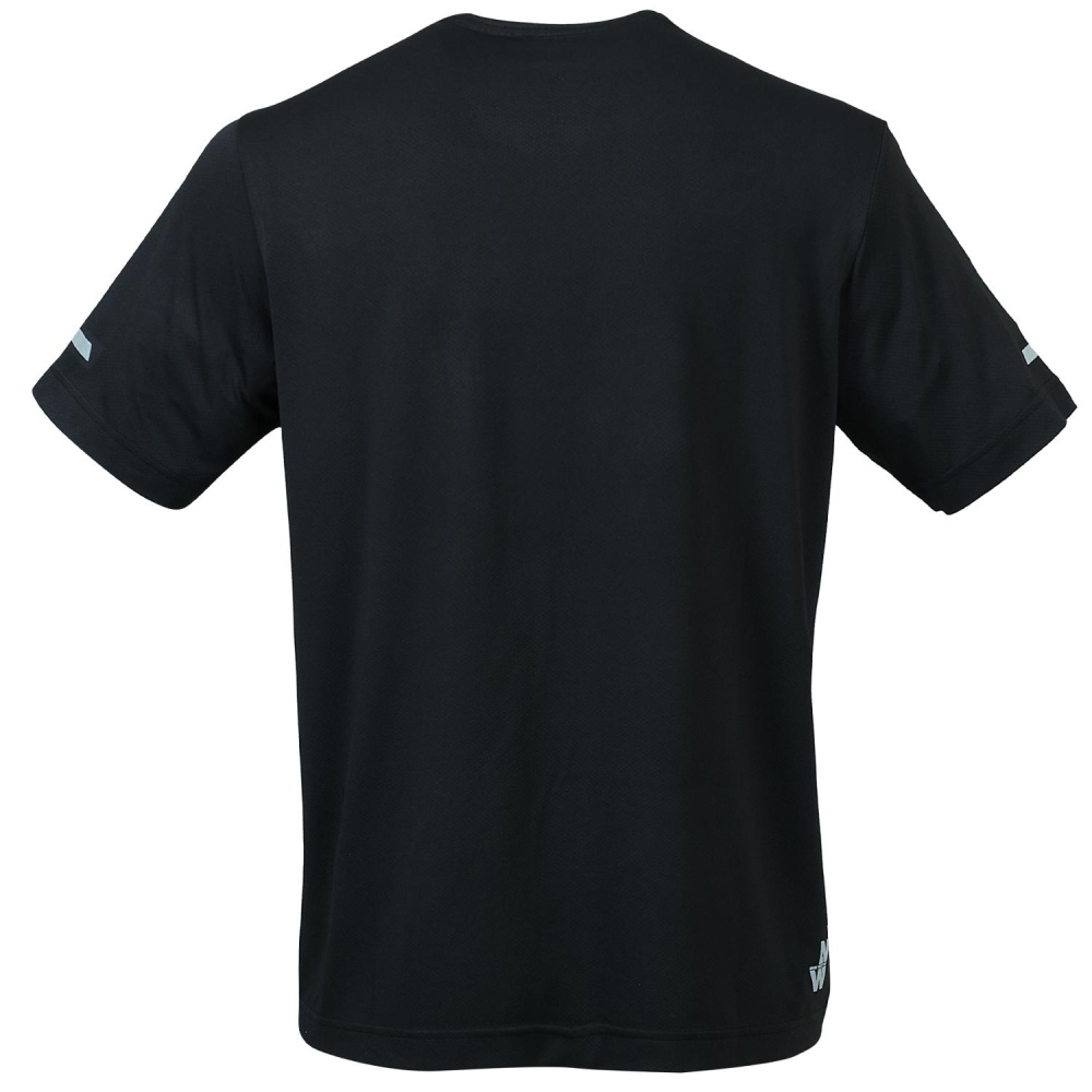 detail NINE WORTHS 1326 Brisbane graues Herren Schnelltrockenshirt aus elastischem Cool