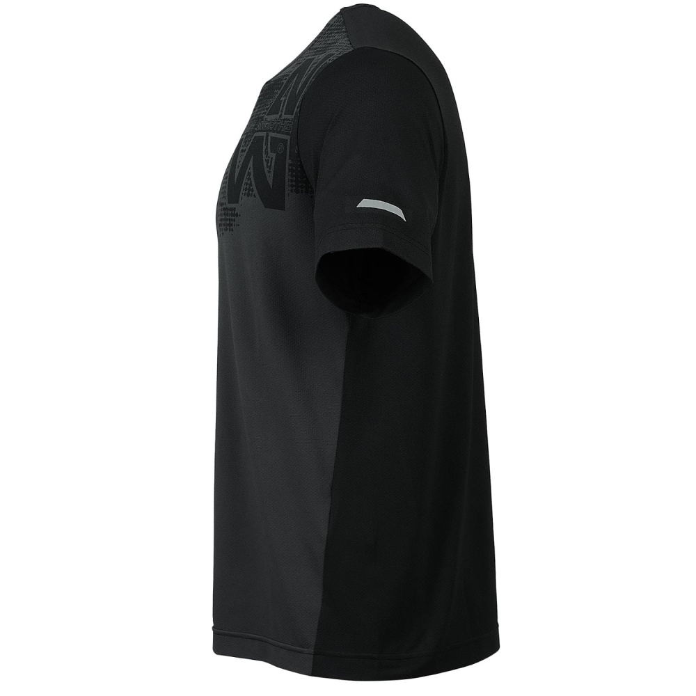 detail NINE WORTHS 1326 Brisbane graues Herren Schnelltrockenshirt aus elastischem Cool