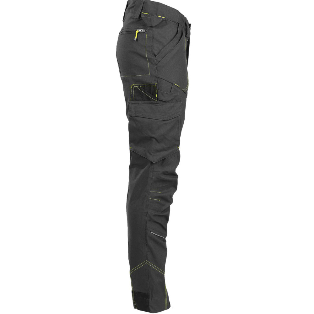 detail Nine Worths Killy graue Herren Canvas-Stretch Arbeitshose, robust und flexibel