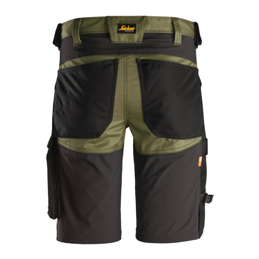 detail Arbeitsshorts SNICKERS AllroundWork Stretch khaki