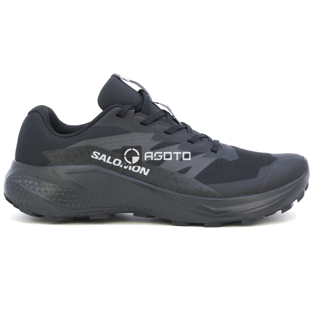 detail SALOMON ALPHAGLIDE Black Wanderschuhe