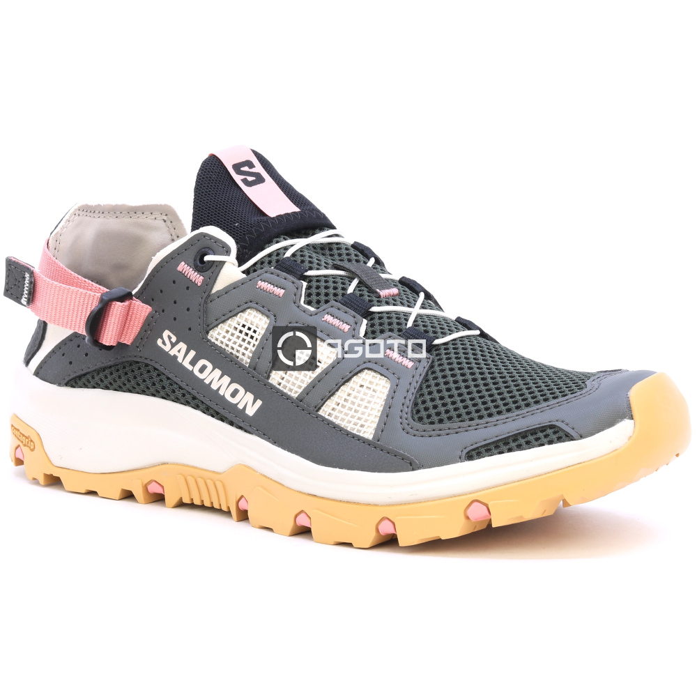 detail SALOMON Techamphibian 5 W peat Wanderschuhe