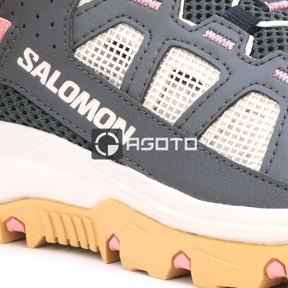 detail SALOMON Techamphibian 5 W peat Wanderschuhe