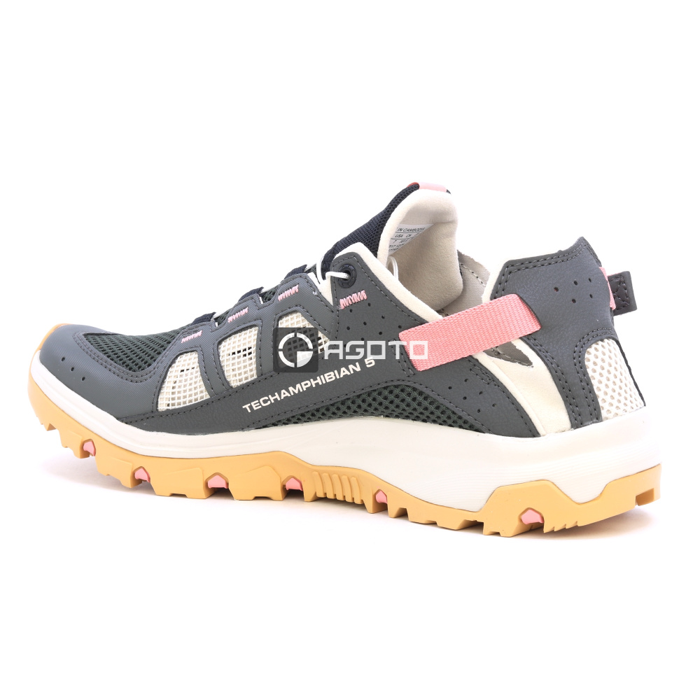 detail SALOMON Techamphibian 5 W peat Wanderschuhe