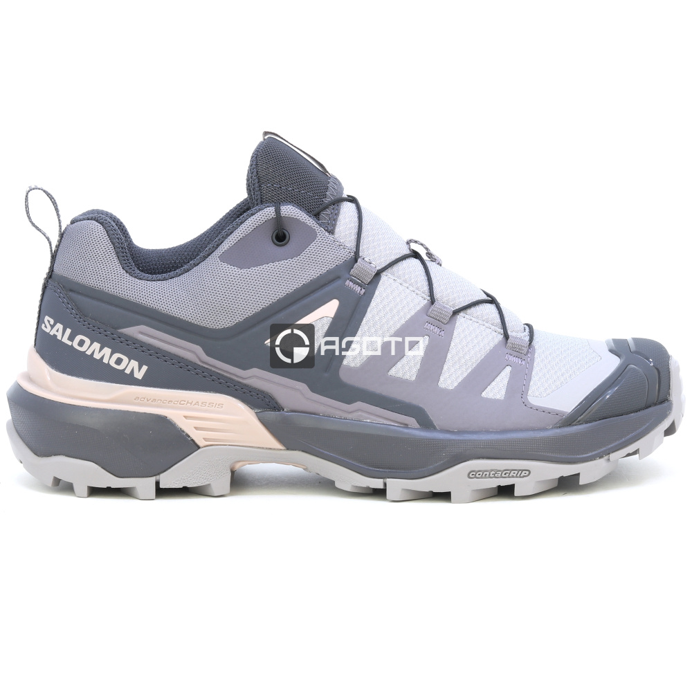 detail SALOMON X ULTRA 360 W Gull/Nine graue Damen Outdoor-Schuhe, bequem für die Berge
