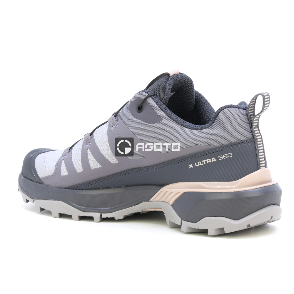 detail SALOMON X ULTRA 360 W Gull/Nine graue Damen Outdoor-Schuhe, bequem für die Berge