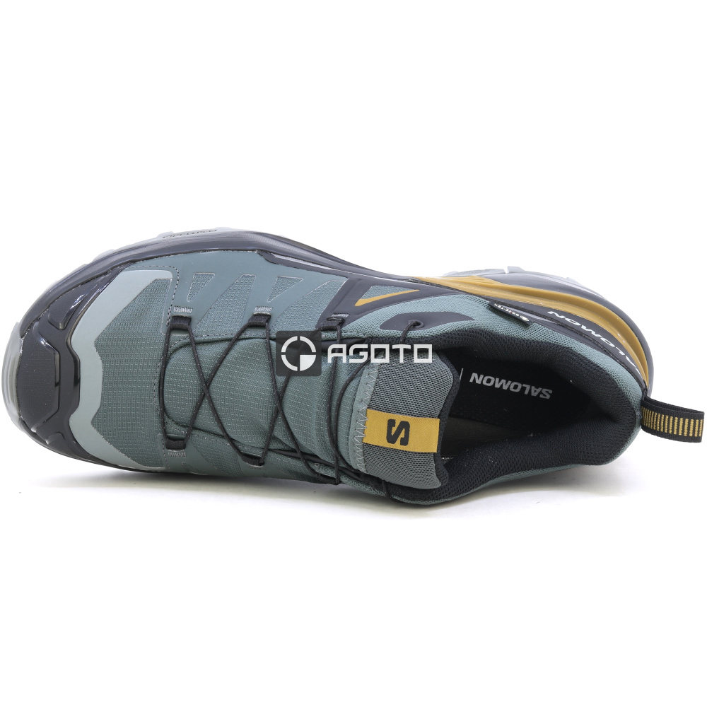 detail SALOMON X ULTRA 360 GTX graue Herren Outdoor-Schuhe mit Gore-Tex® Membran